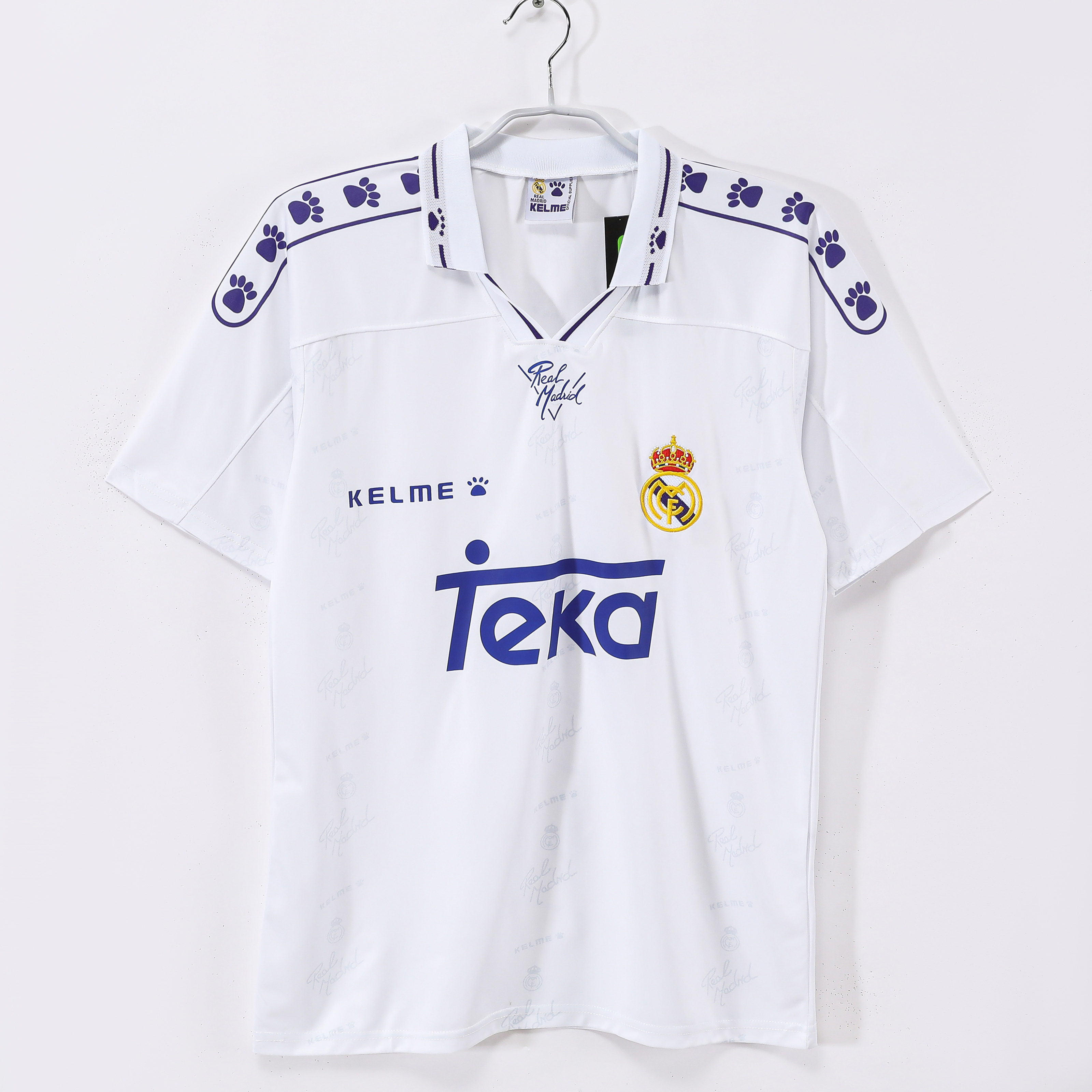 Camiseta de fútbol Real Madrid 1994/96 LOCAL MANGA CORTA VERSION FAN